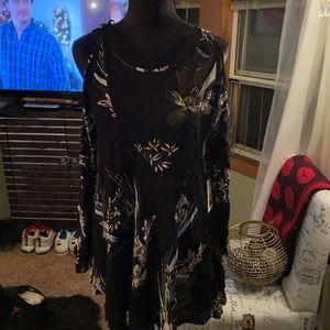 Free people cold shoulder top